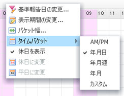コンテキストメニュー_タイムバケット変更