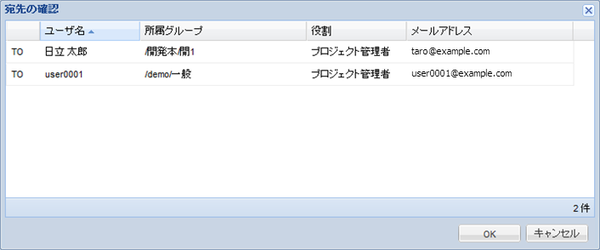 メール送信_宛先の確認